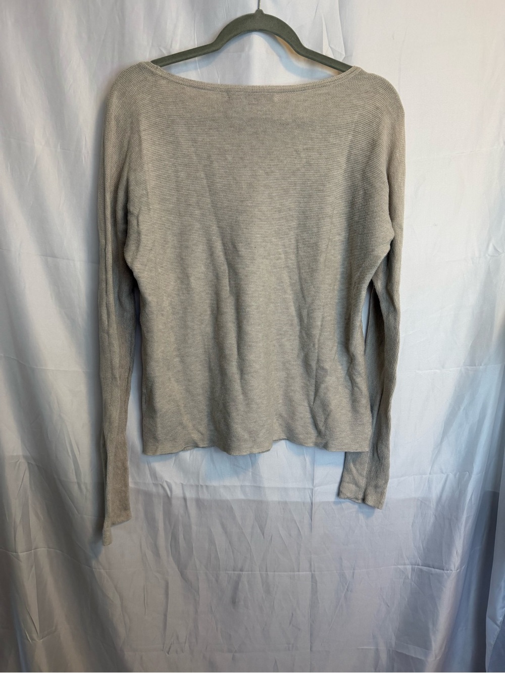Peruvian Connection Cream Knit Crewneck Sweater Size Medium - Picture 4 of 4